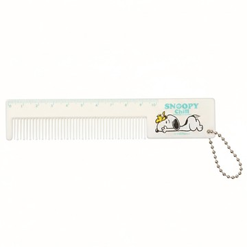 收納王妃 SNOOPY 好心情 扁平梳  白色  6支
