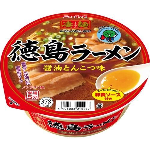 ヤマダイ 凄麺徳島ラーメン醤油豚骨味１２４ （12個） 取り寄せ商品