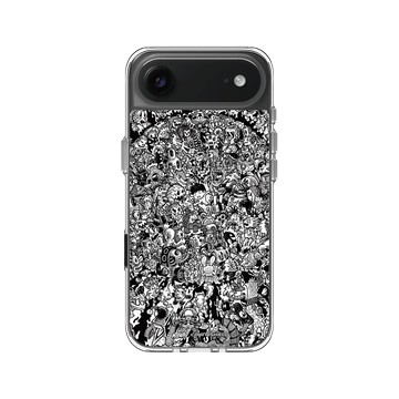 iPhone Air Clear Case（相機按鈕） 透明 - Ted Leonid Melendres - Monster Battle Royale 怪獸大戰