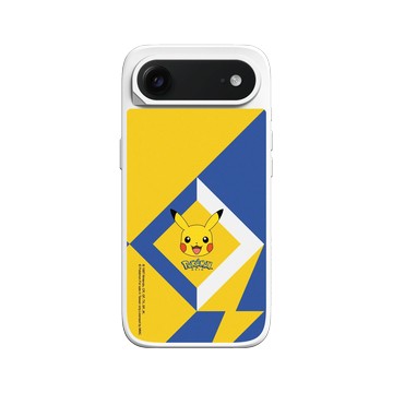 iPhone Air SolidX 白 - 寶可夢 Pokemon - 幾何閃電-皮卡丘