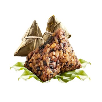 樂活e棧 五穀栗子粽子6顆x2包(素粽 全素 端午)