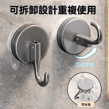 【全店免運 限時下殺】強力 吸盤式 可拆卸 粘鉤 廚房 掛鉤 加大 加厚 衛生間 浴室 免打孔 粘鉤 掛鉤
