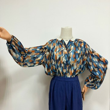 泰國style || 韓版開襟透膚襯衫 || 四種花色