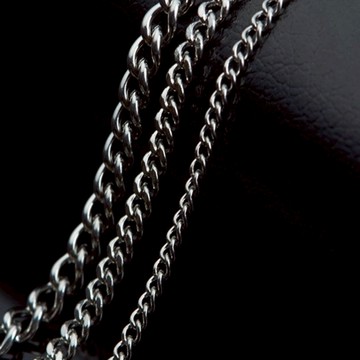 《316小舖》今天特價【AC87】(優質鈦鋼鍊條-精緻側鍊拋光鍊條-古巴項鍊鏈子防水鍊條不鏽鋼鍊條抗過敏鍊條鋼鍊子項鏈)