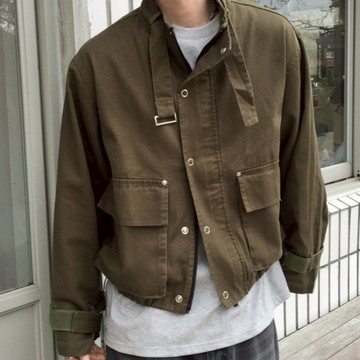 【Metanoia】韓國設計 短版夾克外套