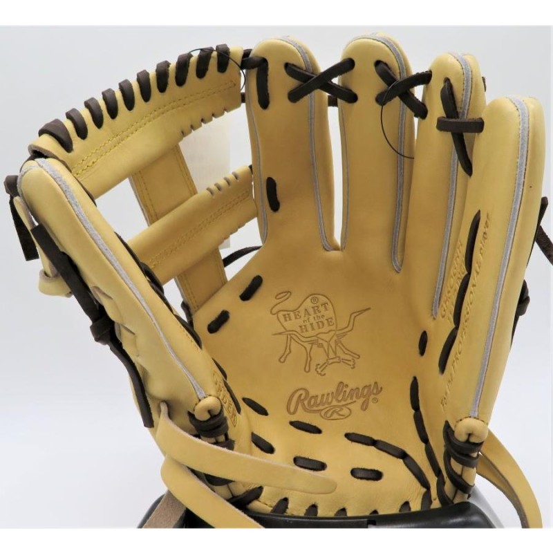 硬式グラブ ローリングス Rawlings HOH スペシャルオーダー マエスポセレクト 内野手用 N64 型 キャメル チョコレート紐 右投げ用  プレゼント付き | LINEブランドカタログ