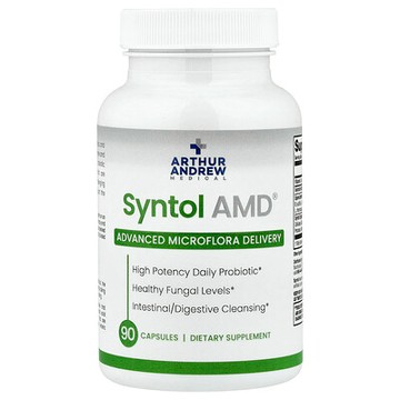 Arthur Andrew Medical, Syntol AMD，提供高級微生物菌群，500 毫克，90 粒膠囊