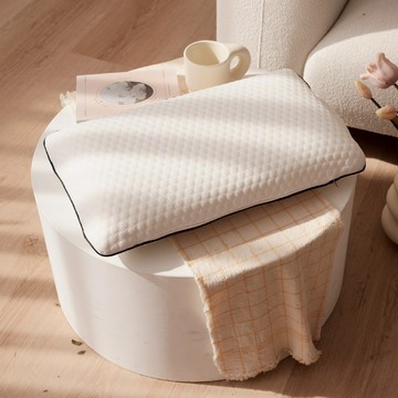 BUHO 針織緹花釋壓助眠記憶枕-麵包款 - 1入