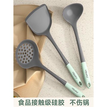 食品級硅膠鏟子不粘鍋專用鏟家用炒菜鍋鏟套裝耐高溫廚具套裝