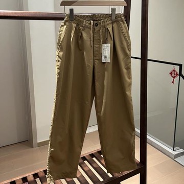 1804 日單2025春季新款時尚松緊腰休閑褲女寬松顯瘦蘿卜褲老爹褲