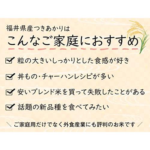 新米福井県産 つきあかり 白米 令和5年産 (5kg)