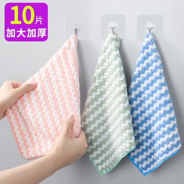 不沾油抹布廚房洗碗布不掉毛懶人專用擦桌子家用吸水神器清潔毛巾