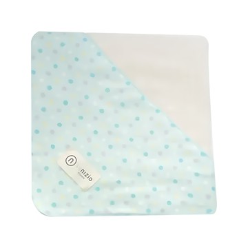 nIZio 跳跳糖嬰兒四層紗浴包巾 100x100cm  粉藍派對