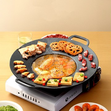 [台灣現貨] 韓式烤盤 烤盤 烤肉盤 韓國烤盤 卡式爐烤盤 燒烤盤