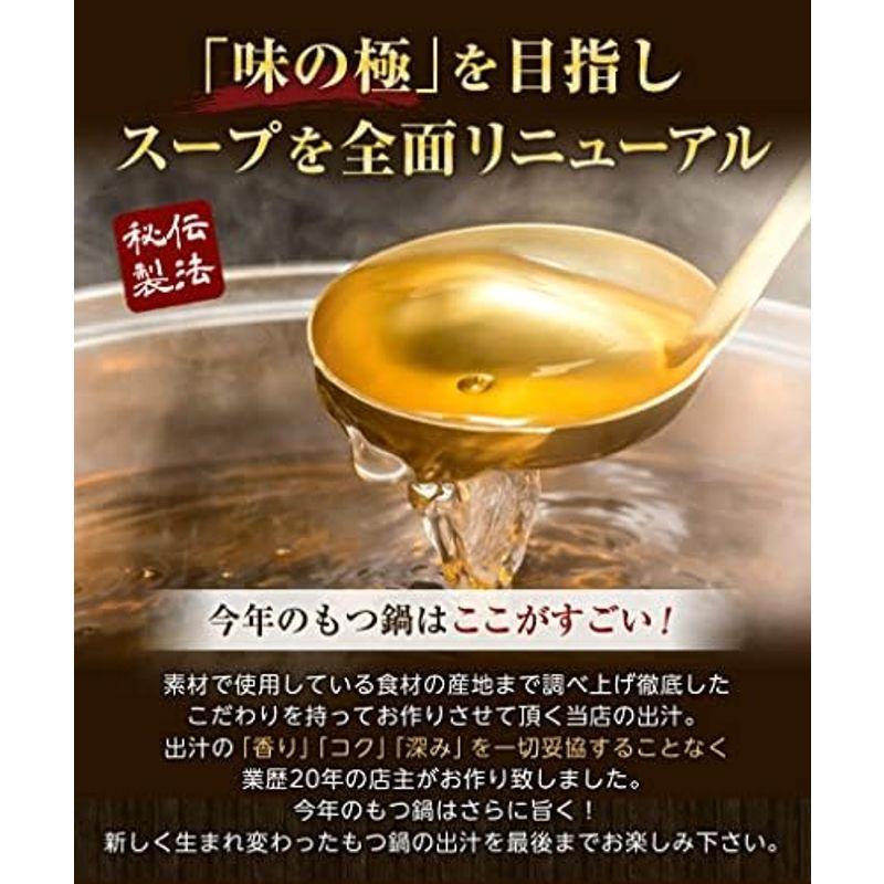 マイニチトッカ 1000gもつ鍋セット 4-6人前 濃厚鶏白湯