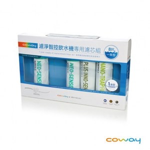 Coway 奈米高效淨水器 專用濾芯組8吋一年份 P-250N專用
