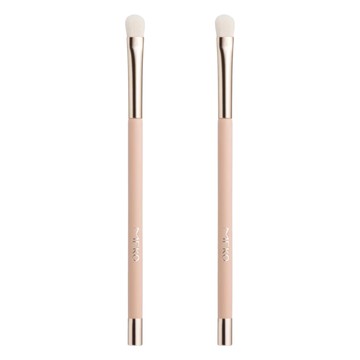 MEKO 磁力粉嫩專業細節眼影刷 台灣設計 質輕柔軟不刺膚 可吸附於磁鐵框架  單色  2支