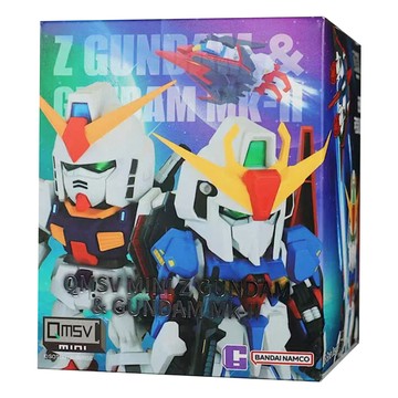 BANDAI 萬代 QMSV 迷你Z鋼彈&鋼彈Mk-II系列 中盒 8件組  1套