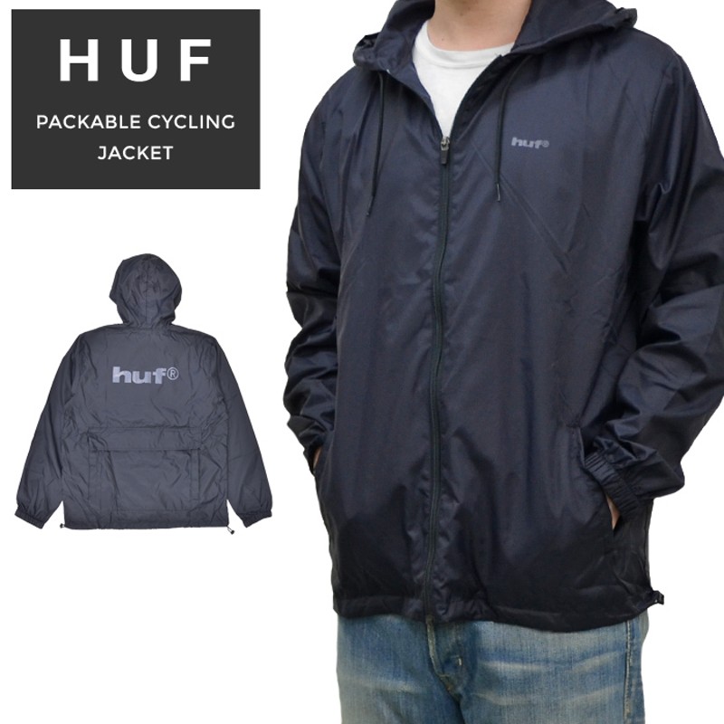 HUF ハフ ジャケット PACKABLE CYCLING JACKET パッカブル ...