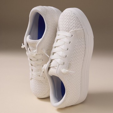 Keds PARK ENG KNIT SLIP IN 厚底增高針織鞋面休閒鞋 WF68994