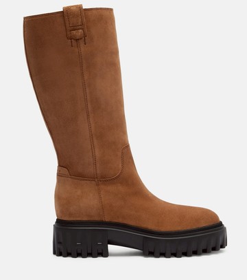 Hogan H700 Stivali suede knee-high boots