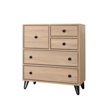 【唯熙傢俱】賽爾坎橡木五斗櫃 抽屜櫃