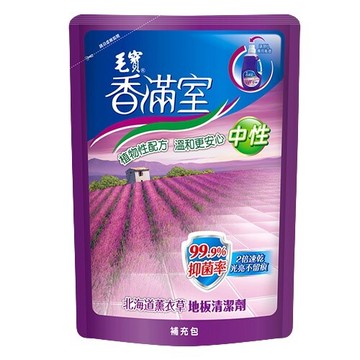( 箱購免運 ) 毛寶 香滿室  地板清潔劑  補充包 系列1800g*10包