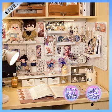 洞洞板 吧唧展示架 壁掛置物架 牆壁置物架 桌上洞洞板 徽章展示架 立式洞洞板 桌上置物架 痛櫃 書桌收納