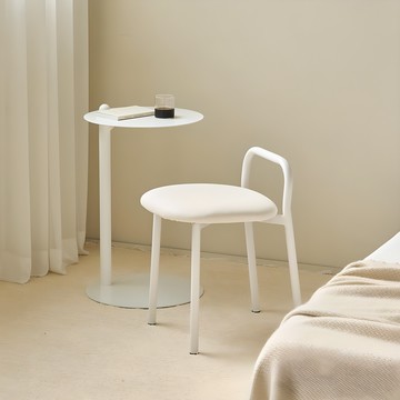 MAISON DE COMME MA MELLOW 矮凳  粉末白  1個