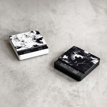 matrix S3 MetaI 手沖義式口袋金屬咖啡電子秤2色選 - 白色