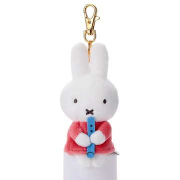 T-ARTS 米飛兔音樂坐坐絨毛吊飾-藍色笛子 TA15635