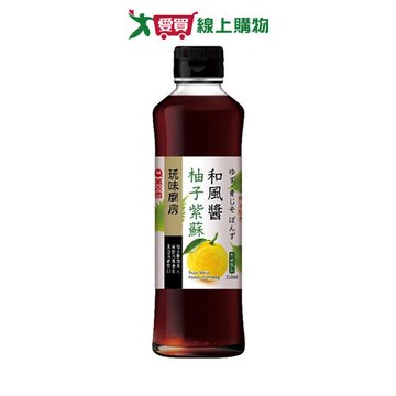 萬家香柚子紫蘇和風醬350ml【愛買】