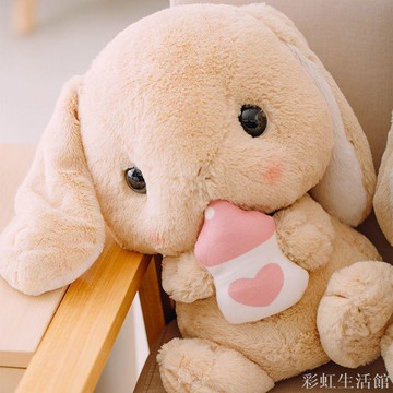 毛絨玩具布娃娃女孩可愛少女心小兔子公仔垂耳兔玩偶生日禮物女生