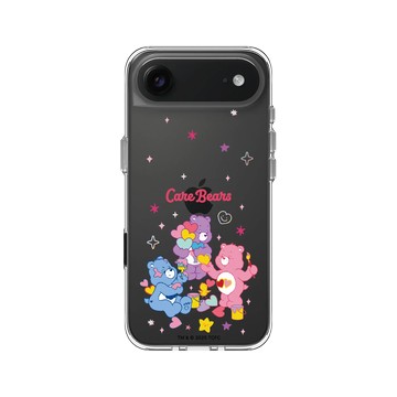 iPhone Air Clear Case（相機按鈕） 透明 - Care Bears - 繪圖趣