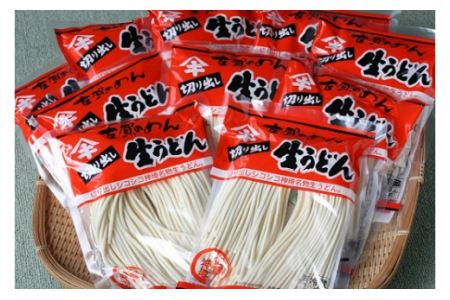 ふっくらモチモチ神埼生うどん 10袋入 (H014125)