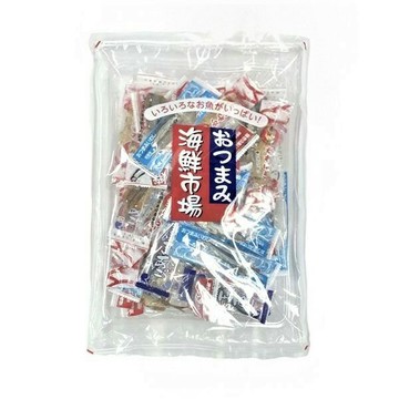 【江戶物語】一榮食品 海鮮市場綜合小魚乾140g 沙丁魚 竹筴魚 即食烤魚乾 海鮮乾貨 下酒零食  日本原裝 日本進口