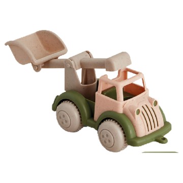 VIKINGTOYS 怪手挖土車 瑞典品牌 原裝進口 專為幼童設計的安全玩具 通過全球多項檢驗 耐重100KG  莫蘭迪色系  26 x 13 x 15cm  1個  1入