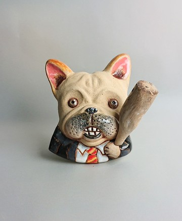 法鬥擴香器01(手工陶製品)