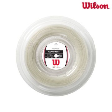 【Wilson威爾森】網球線 REPEL 17 REEL Natural 17G 舒適型軟線(運動 網球 配件 戶外)