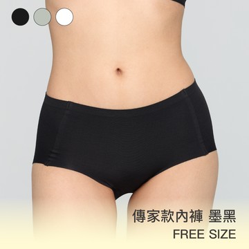 【傳家款】24HRS無感天絲內褲【墨黑色】內褲
