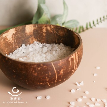 【綵金殿】天然椰殼水晶淨化消磁碗-白水晶 晶石 水晶消磁盒 補充能量 消除負能量 過爐加持