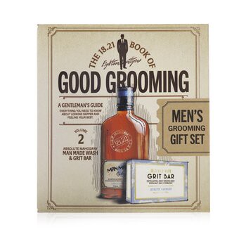18.21 Man Made 18.21 Man Made Book of Good Grooming 儀容之書禮品套裝第二冊 2pcs-組合