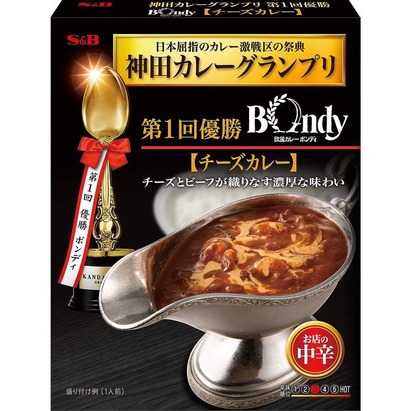 神田カレーグランプリ 欧風カレーボンディ チーズカレー お店の中辛 180g