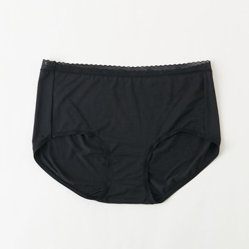 女仕內褲 蕾絲莫代爾 黑 M NITORI宜得利家居