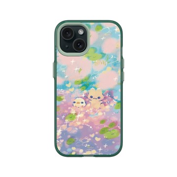 iPhone 15 Clear 憂墨綠 - Jazlynn - 日落時分