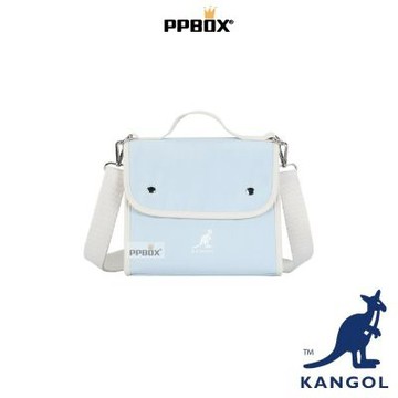 KANGOL 馬卡龍蓋子小方包 附背帶 包包 【66251704】