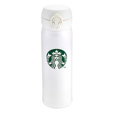 星巴克 500ml綠女神白色隨身瓶