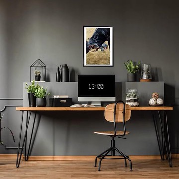 免運 附發票 超低價 工廠直銷 北歐書桌實木辦公桌電腦桌簡約臺式現代家用桌子長條工作臺洽談 快速發貨