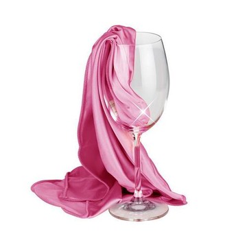 《tescoma》Unovino酒杯擦拭布(玫瑰紅50cm)