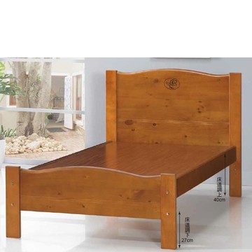 AS DESIGN 雅司家具-亞理沙3.5尺單人床架-108*194*96cm